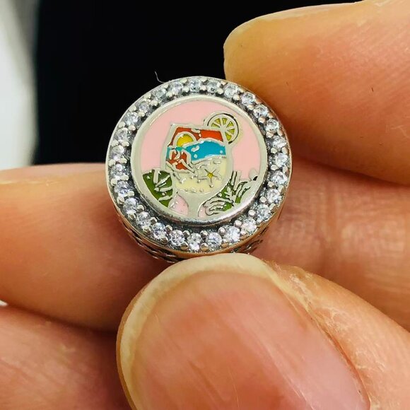 Pandora Jewelry - ✨🔥Pandora I love Summer button Charm beach Charm S925 Silver with box